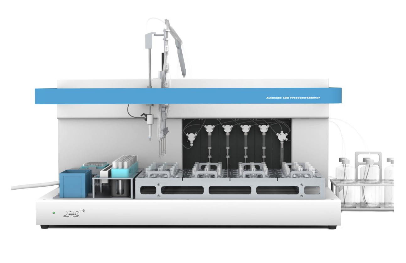 HX448-B全自动液基细胞制片染色一体机